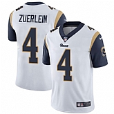 Nike Men & Women & Youth Rams 4 Greg Zuerlein White NFL Vapor Untouchable Limited Jersey,baseball caps,new era cap wholesale,wholesale hats